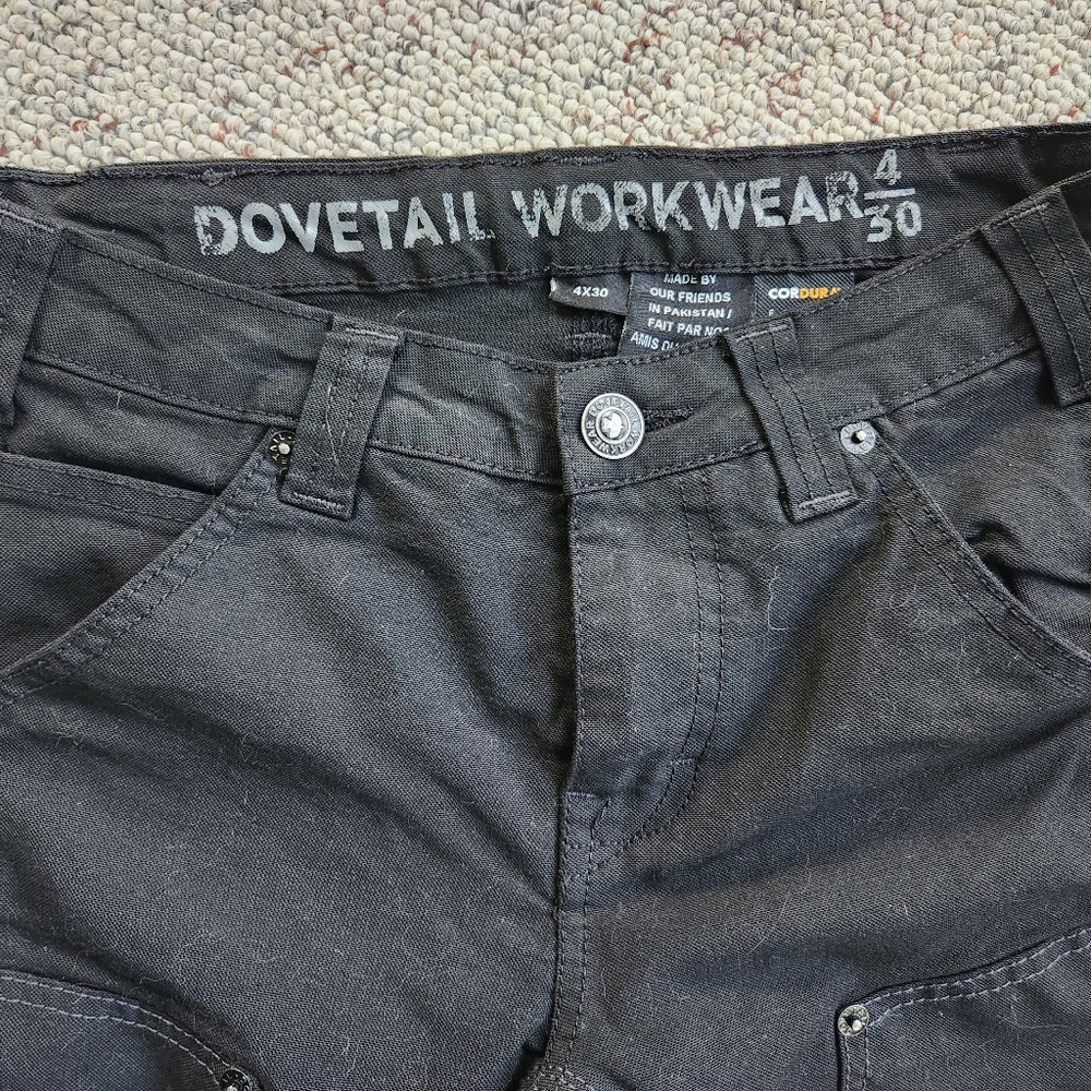 Dovetail Britt utility pants size 4/30